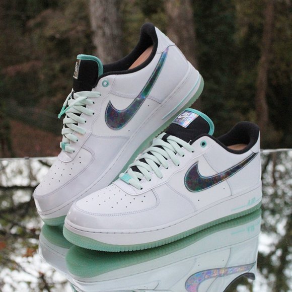 Nike Air Force 1 Low 07 LV8 Abalone Men’s Size 15 - Picture 4 of 12